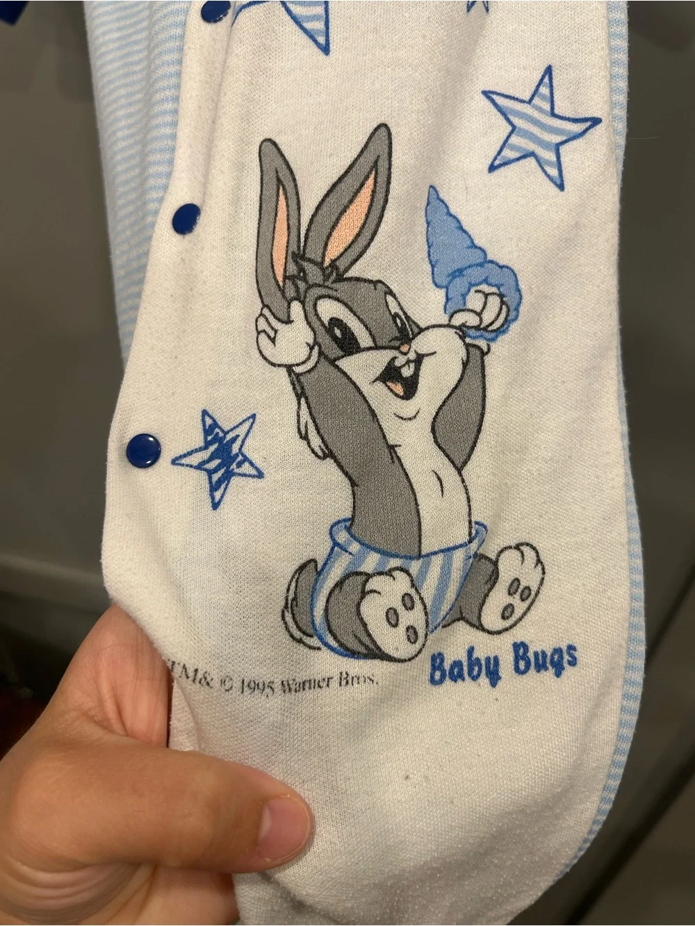 Vintage Baby Bugs Bunny Looney Tunes sleeper